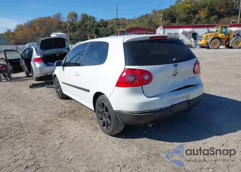 2007 Volkswagen Rabbit 2-Door из США, поврежденный, VIN WVWBS71K37W114240